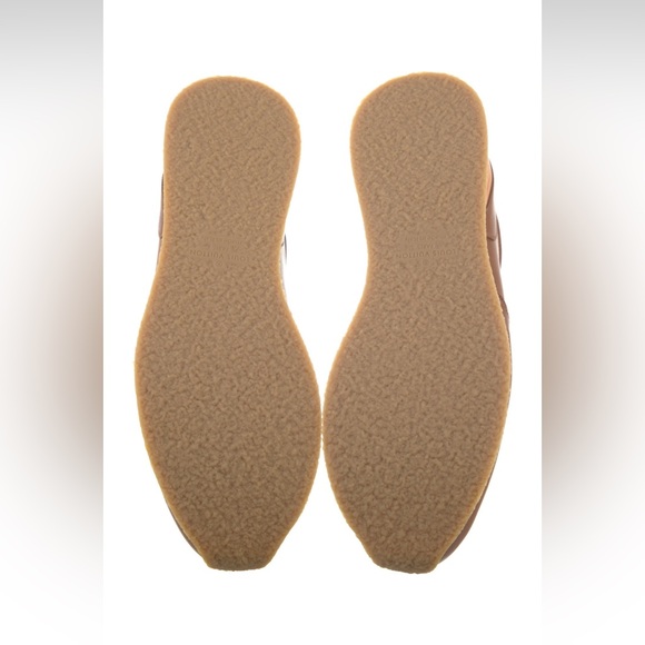 Louis Vuitton Tan Leather Lace Up Low Top Sneakers - Picture 5 of 5